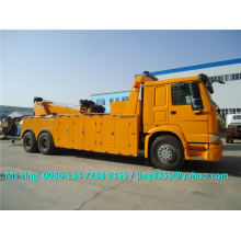 Hecho en China 60T derecho camión de remolque de servicio pesado wrecker con cilindro hidráulico a la venta